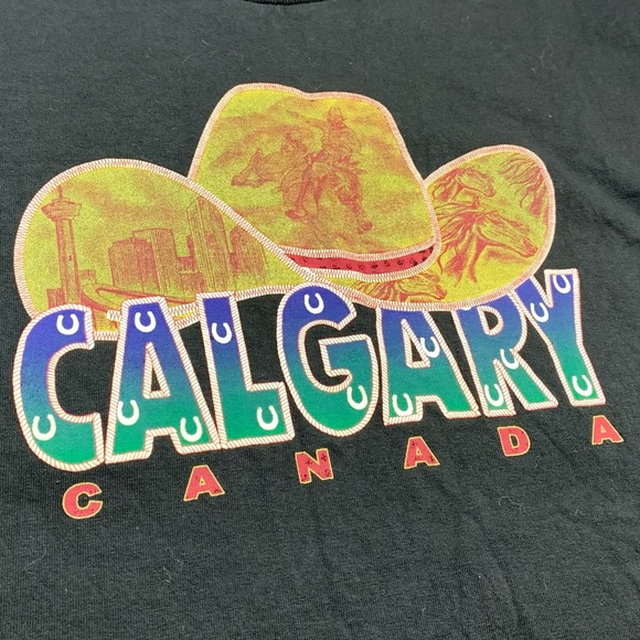 ➡️Calgary Canada Tee Men’s Size XLarge - Picture 1 of 9